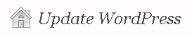 WordPress Update Error: Maximum Execution Time