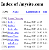 Block Visitors From Viewing Directory Indexes